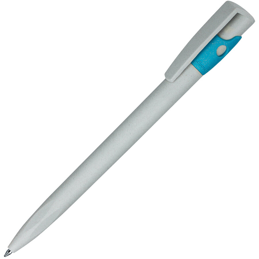 392EW/22&nbsp;22&nbsp;KIKI ECOLINE, ручка шариковая, серый/голубой, экопластик&nbsp;49273