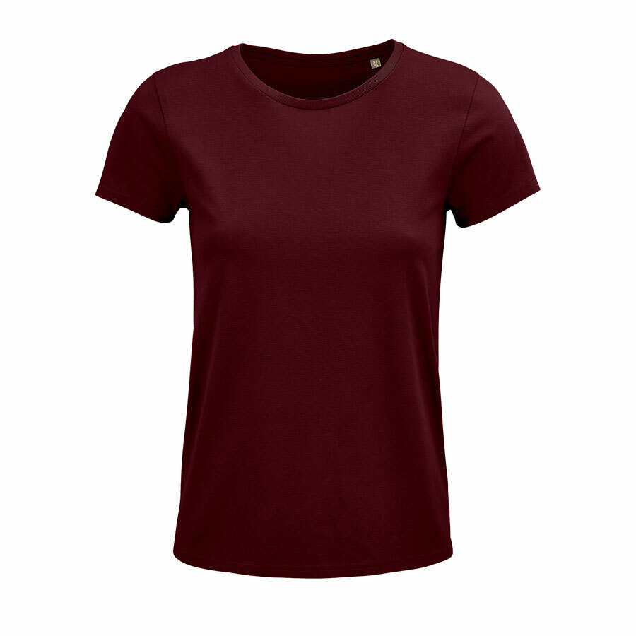 703581.146/2XL&nbsp;605&nbsp;Футболка женская "CRUSADER WOMEN", бордовый, 2XL, 100% органический хлопок, 150 г/м2&nbsp;132963