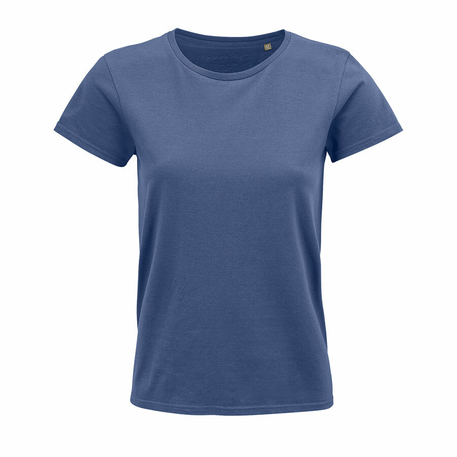 703581.244/XL&nbsp;605&nbsp;Футболка женская "CRUSADER WOMEN", деним, XL, 100% органический хлопок, 150 г/м2&nbsp;132973