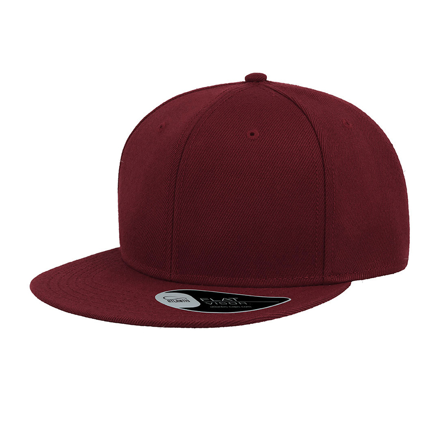 25424.13&nbsp;915&nbsp;Бейсболка "SNAP BACK", бордовый, 100% п/э,100% х/б, 400 гр/м2, застежка на липучке&nbsp;193432