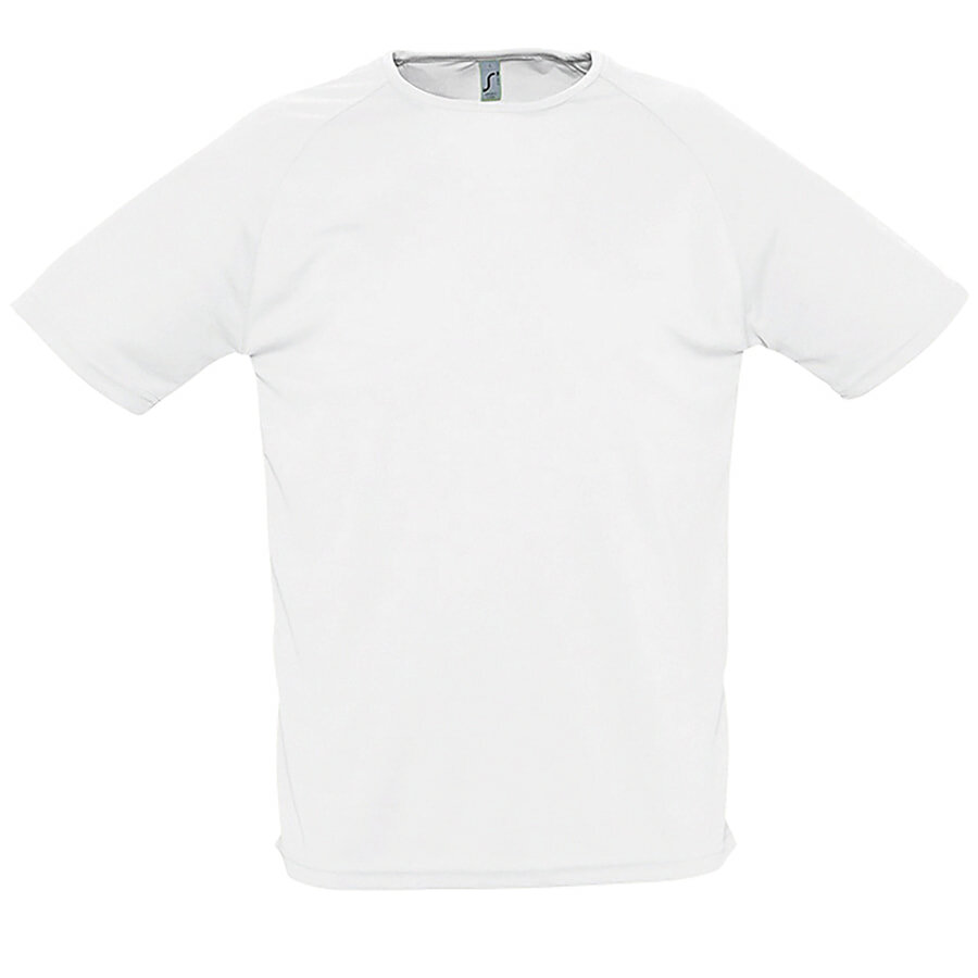 711939.102/XL&nbsp;680&nbsp;Футболка "Sporty", белая_XL, 100% воздухопроницаемый полиэстер, 140 г/м2&nbsp;124511