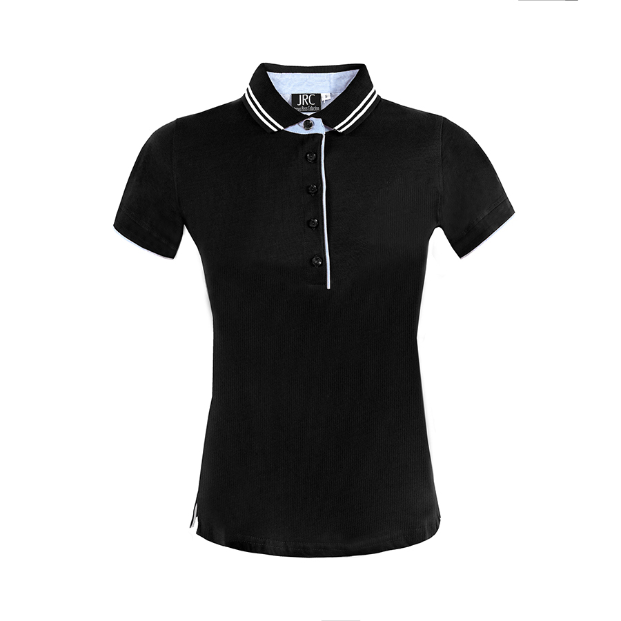 399896.64/XL&nbsp;1852&nbsp;Поло женское "RODI LADY", черный_ XL, 100% х/б, 180г/м2&nbsp;108578