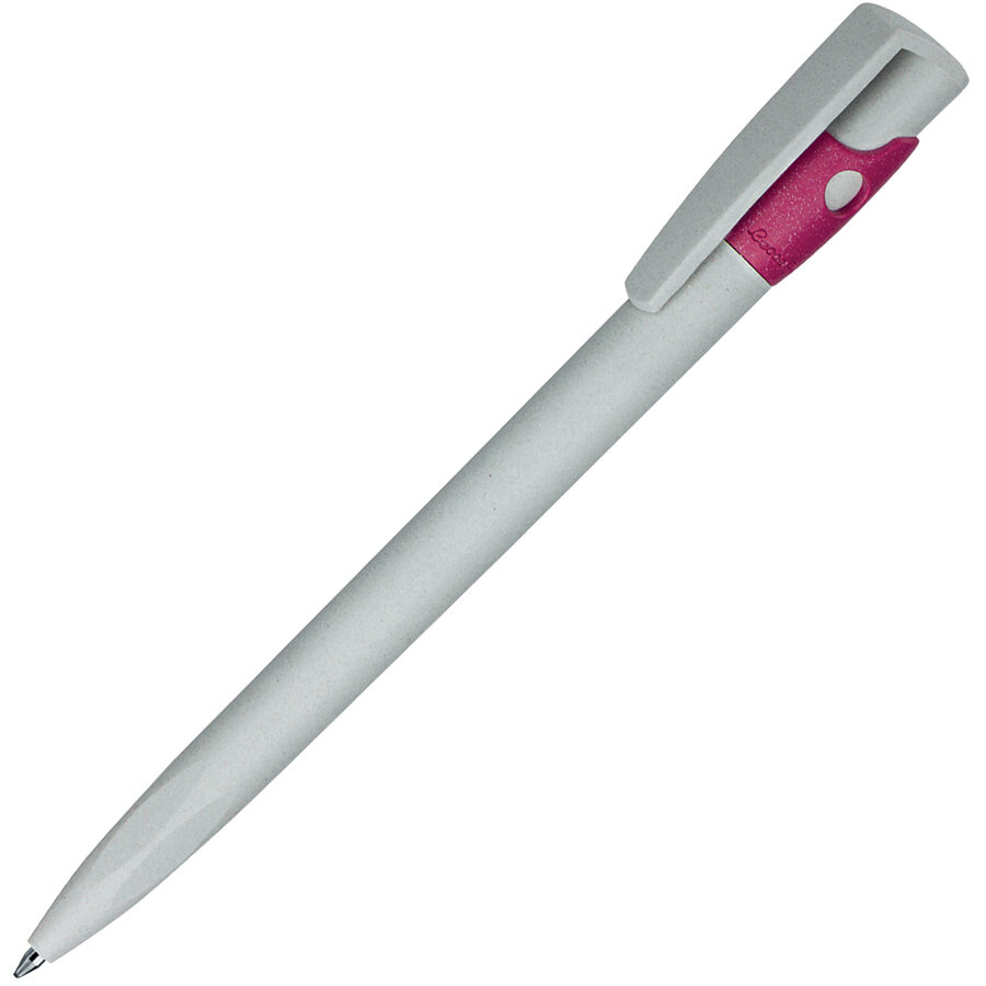 392EW/10&nbsp;22&nbsp;KIKI ECOLINE, ручка шариковая, серый/розовый, экопластик&nbsp;49270