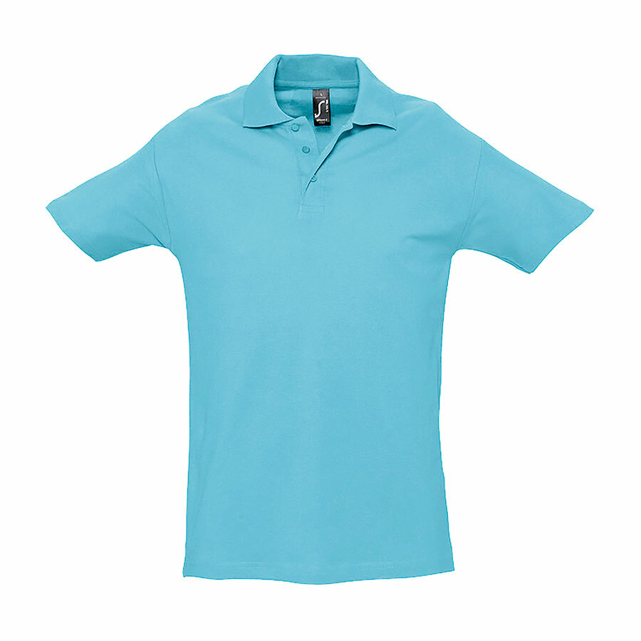 711362.225/XL&nbsp;1427&nbsp;Поло "Spring", бирюзовый_XL, 100% х/б, 210г/м2&nbsp;107663
