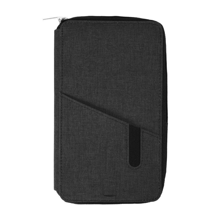 18030/36&nbsp;1299&nbsp;Футляр дорожный с зарядным устройством (4000mAh)"Portable",темно-серый,12х21х3см, полиэстер&nbsp;47625