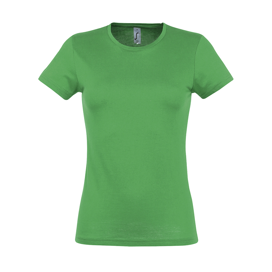 711386.272/XXL&nbsp;510&nbsp;Футболка "Miss", ярко-зеленый_2XL, 100% х/б, 150 г/м2&nbsp;111465