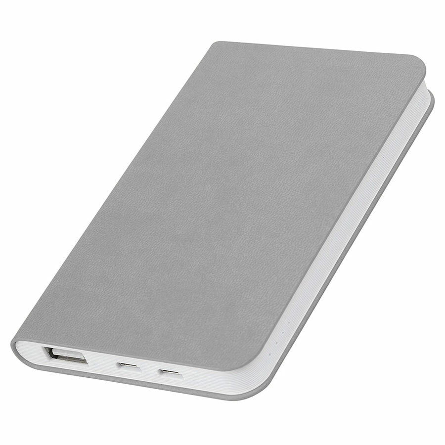 23100/30&nbsp;842&nbsp;Универсальное зарядное устройство &quot;Softi&quot; (4000mAh),серый, 7,5х12,1х1,1см, искусственная кожа,пласти&nbsp;47421
