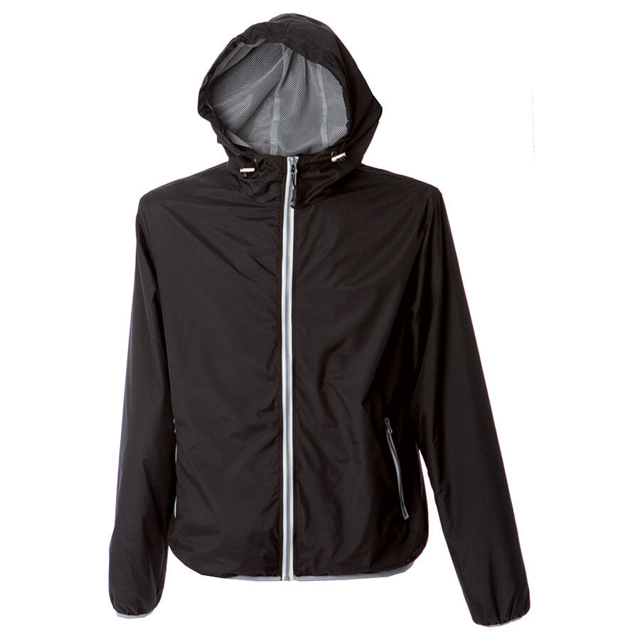 399911.73/XL&nbsp;5870&nbsp;Ветровка мужская "Madeira Man", черный_XL, 100% п/э, 20D; подкладка: 100% п/э&nbsp;109178