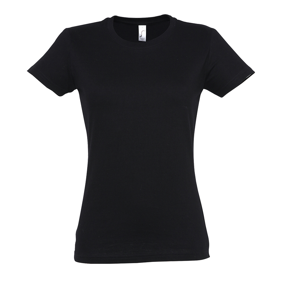 711502.309/XL&nbsp;634&nbsp;Футболка "Imperial Women", черный_XL, 100% х/б, 190 г/м2&nbsp;111484