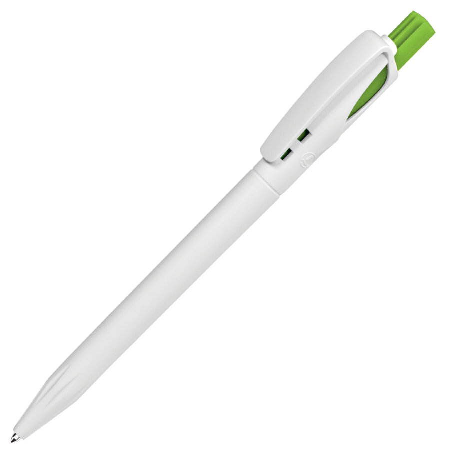 161/01/132&nbsp;38&nbsp;Ручка шариковая TWIN WHITE, белый/зеленое яблоко, пластик&nbsp;49348