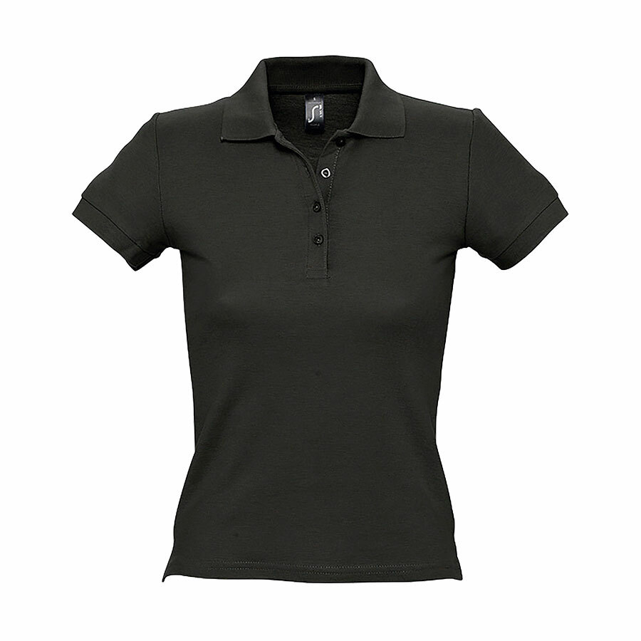 711310.312/XL&nbsp;1627&nbsp;Поло "People", черный_XL, 100% х/б, 100% х/б, 210г/м2&nbsp;108877
