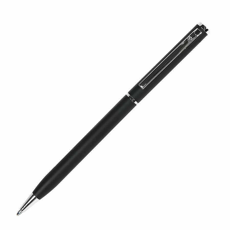 1100/35&nbsp;54&nbsp;SLIM, ручка шариковая, чёрный/хром, металл&nbsp;50196