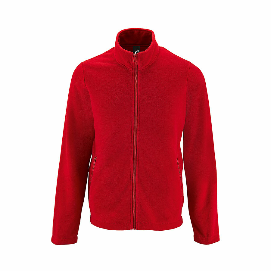 702093.145/XXL&nbsp;2324&nbsp;Толстовка на молнии "Norman Men", красный_2XL, 100% п/э, 220 г/м2&nbsp;47702
