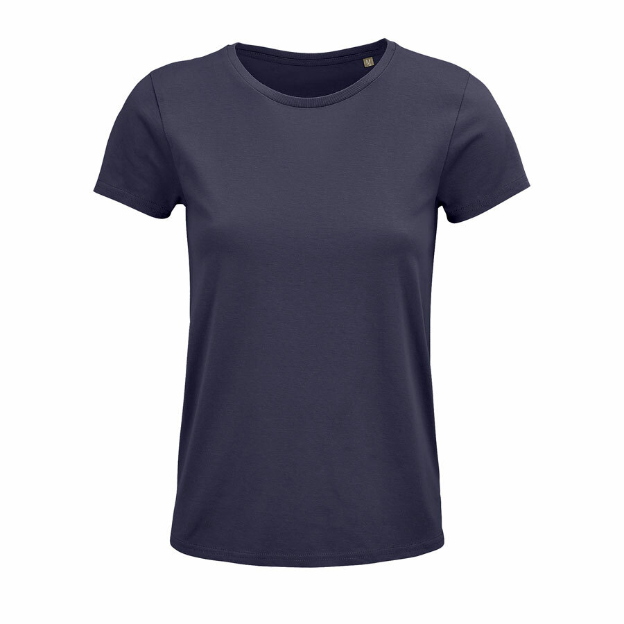 703581.381/2XL&nbsp;605&nbsp;Футболка женская "CRUSADER WOMEN", темно-серый, 2XL, 100% органический хлопок, 150 г/м2&nbsp;133103