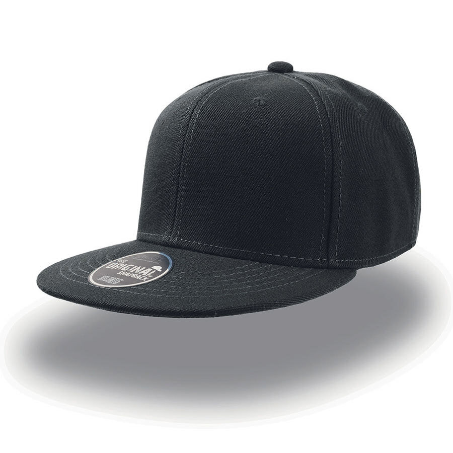 25424.35&nbsp;915&nbsp;Бейсболка "SNAP BACK" ,черный, 100% акрил, 400г/м2&nbsp;24842
