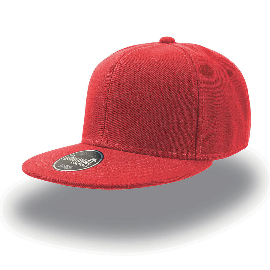 25424.08&nbsp;915&nbsp;Бейсболка "SNAP BACK" 6 клиньев, плоский козырек, пластиковая застежка пвх, красный, 100% акрил, 400&nbsp;24843