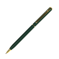 1101/15&nbsp;65&nbsp;SLIM, ручка шариковая, зеленый/золотистый, металл&nbsp;49777