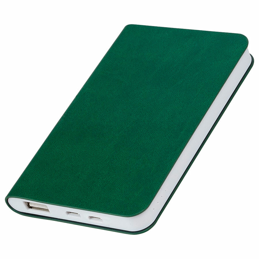 23100/15&nbsp;1123&nbsp;Универсальное зарядное устройство &quot;Softi&quot; (4000mAh),зеленый, 7,5х12,1х1,1см, искусственная кожа,пл&nbsp;47418