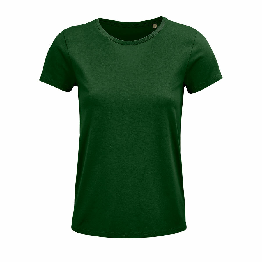 703581.264/2XL&nbsp;605&nbsp;Футболка женская "CRUSADER WOMEN", темно-зеленый, 2XL, 100% органический хлопок, 150 г/м2&nbsp;133053