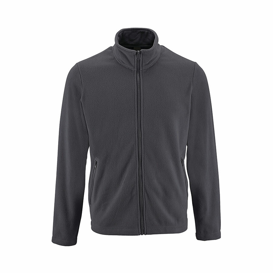 702093.370/XXL&nbsp;2324&nbsp;Толстовка на молнии "Norman Men", темно-серый_2XL, 100% п/э, 220 г/м2&nbsp;47698