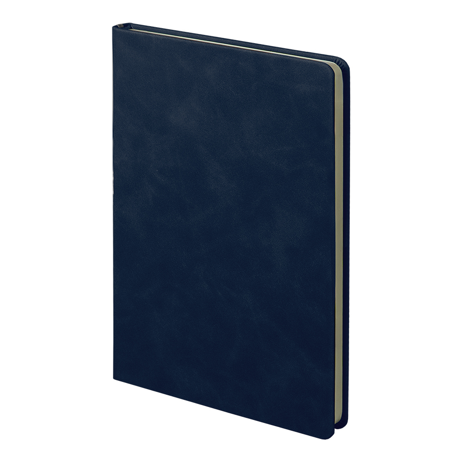 24745/26/29&nbsp;630&nbsp;Ежедневник недатированный Muse, темно-синий, А5, с темно-серой декоративной полосой, блок в линейку&nbsp;239878