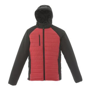 399903.08/XL&nbsp;3810&nbsp;Куртка мужская "TIBET",красный/чёрный,XL,100%  нейлон, 200  г/м2&nbsp;110702
