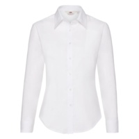 650020.30/M&nbsp;3013&nbsp;Рубашка "Lady-Fit Long Sleeve Oxford Shirt", белый_M, 70% х/б, 30% п/э, 130 г/м2&nbsp;98809