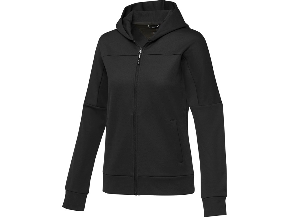 3947190XL&nbsp;14651&nbsp;Женская спортивная трикотажная куртка Nubia на молнии, черный&nbsp;210672