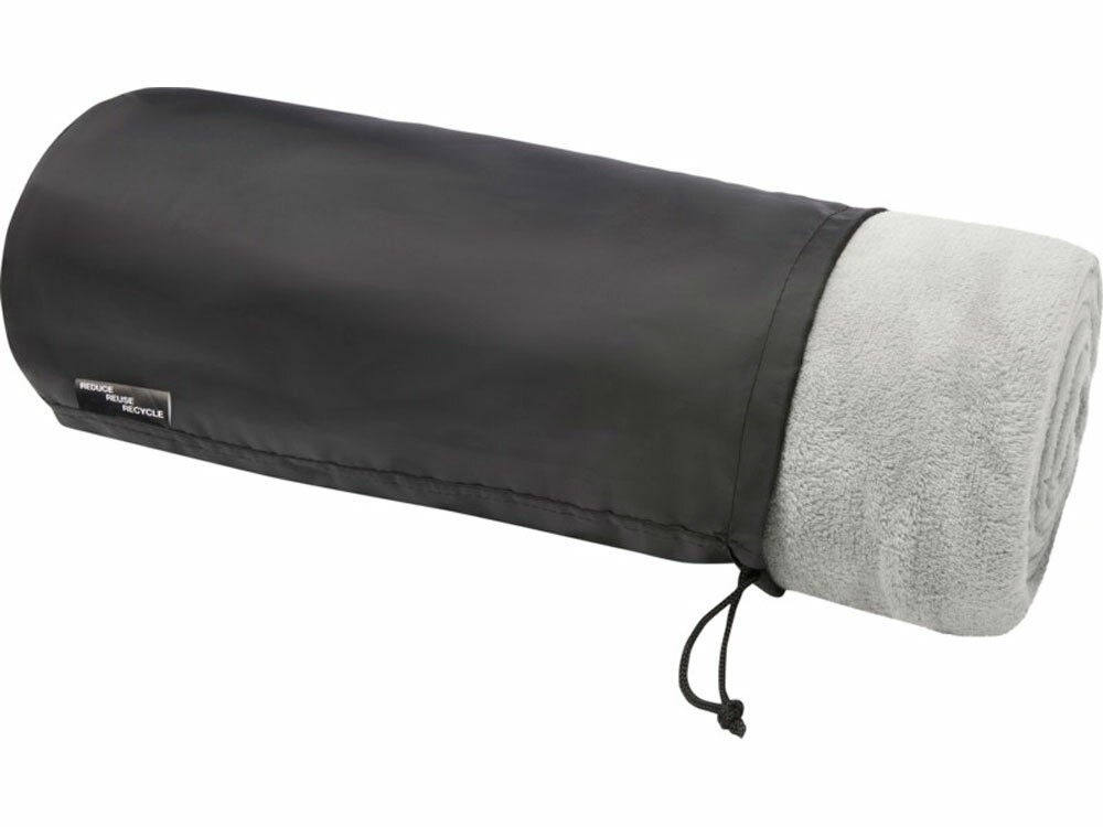 11319182&nbsp;5206&nbsp;Плед Lily из синтетического трикотажного полотна из вторичного ПЭТ, серый&nbsp;162645