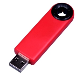 6935.32.07&nbsp;751.33&nbsp;USB 2.0- флешка промо на 32 Гб прямоугольной формы, выдвижной механизм&nbsp;123129