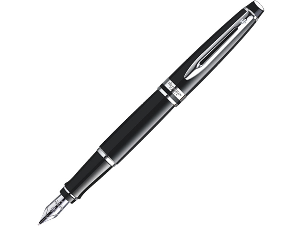 326577&nbsp;35192.31&nbsp;Ручка перьевая Waterman модель Expert в коробке, черная с серебр.&nbsp;197340