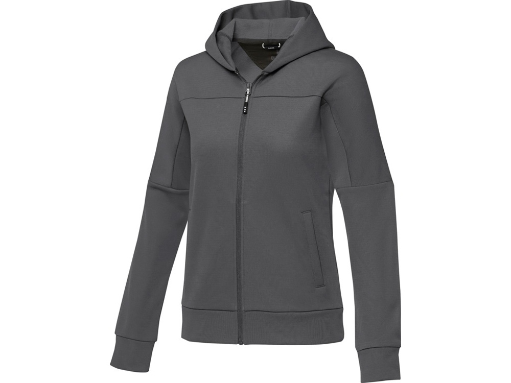 3947182XS&nbsp;14651&nbsp;Женская спортивная трикотажная куртка Nubia на молнии, storm grey&nbsp;210662