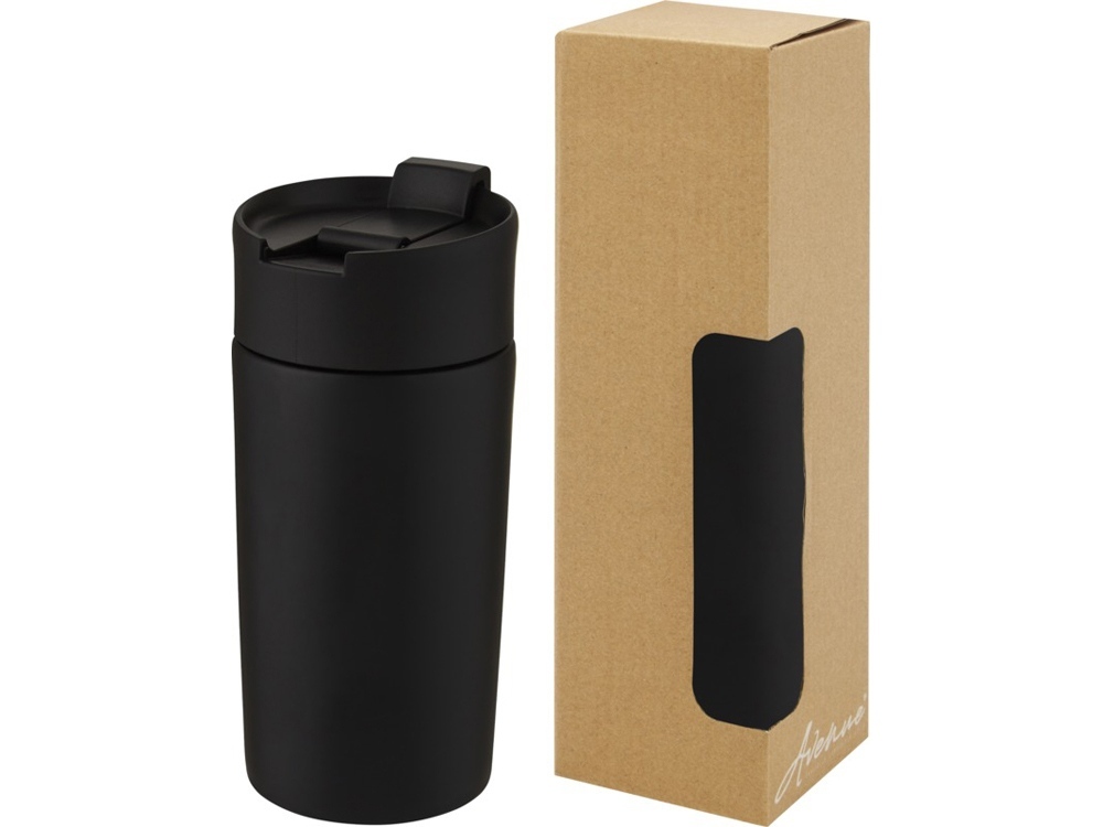 10068990&nbsp;2719&nbsp;Jetta медный термостакан объемом 330 мл с вакуумной изоляцией, черный&nbsp;188945