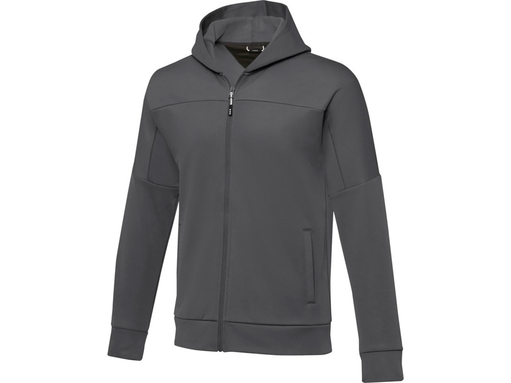 3947082M&nbsp;11121&nbsp;Мужская спортивная трикотажная куртка Nubia на молнии, storm grey&nbsp;210644