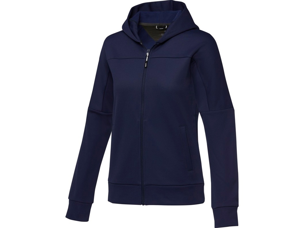 39471552XL&nbsp;14651&nbsp;Женская спортивная трикотажная куртка Nubia на молнии, темно-синий&nbsp;210661