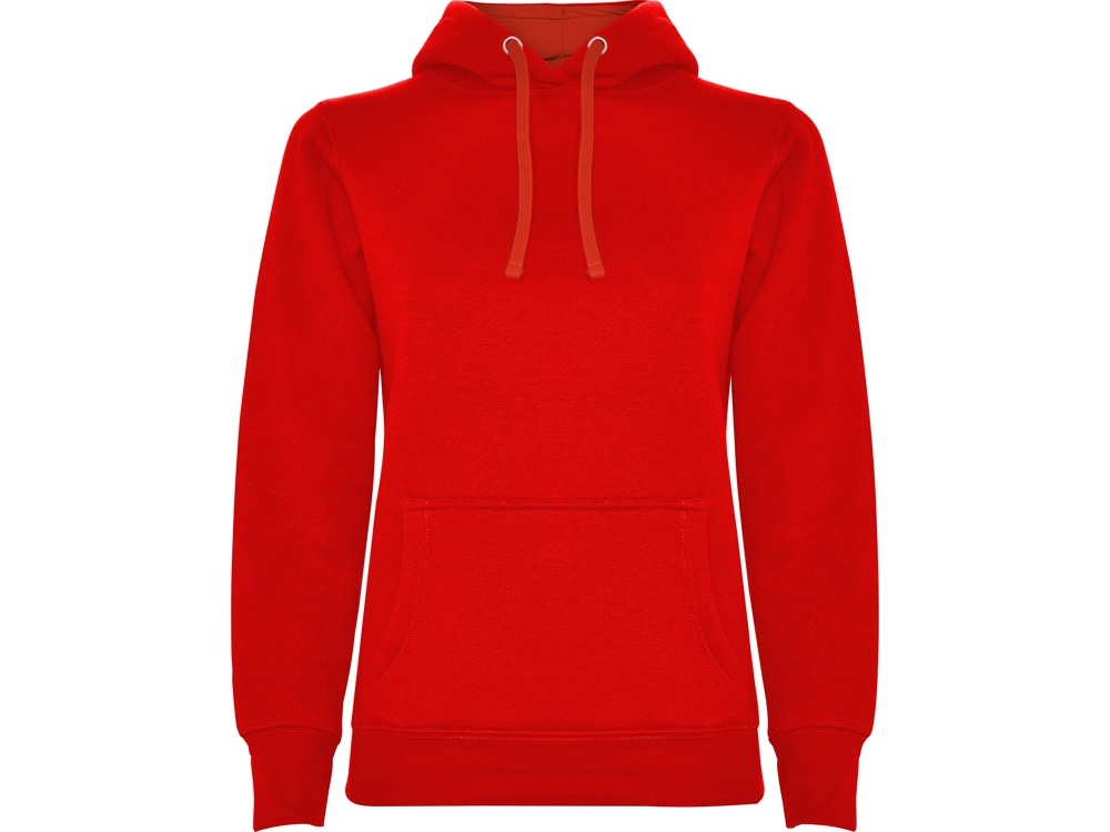 1068SU60S&nbsp;2450&nbsp;Толстовка с капюшоном "Urban" женская, красный&nbsp;206932