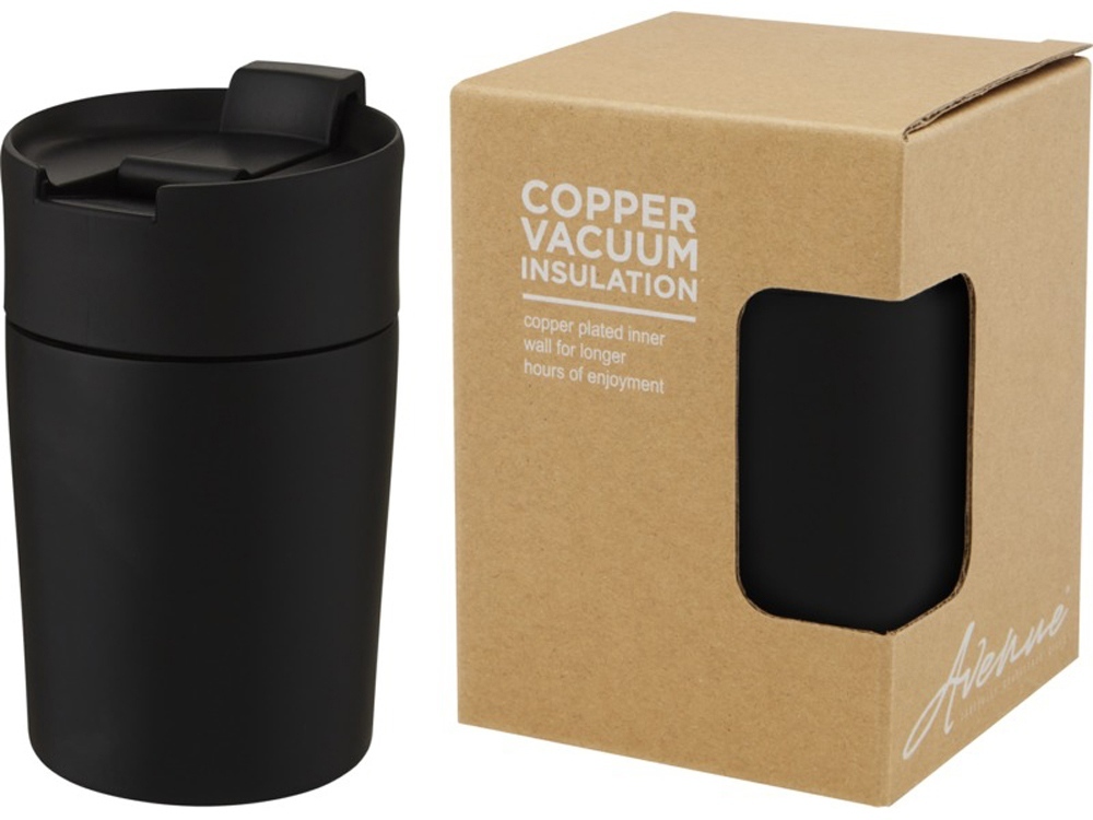 10068890&nbsp;2469&nbsp;Jetta медный термостакан объемом 180 мл с вакуумной изоляцией, черный&nbsp;188941