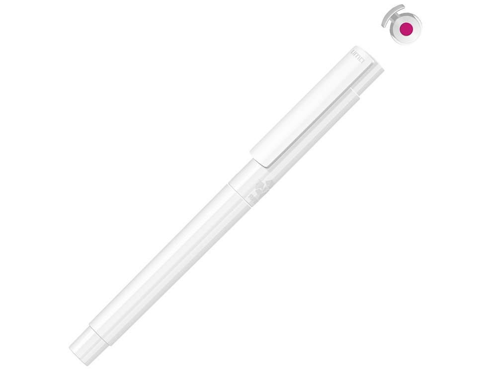 188005.11&nbsp;336&nbsp;Капиллярная ручка в корпусе из переработанного материала rPET "RECYCLED PET PEN PRO FL», белый с розовыми чернилами&nbsp;146353