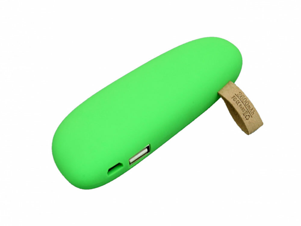 2600.03&nbsp;1088.66&nbsp;PB_Small_stone Универсальное зарядное устройство power bank в форме камня. 2600MAH. Зеленый&nbsp;202922