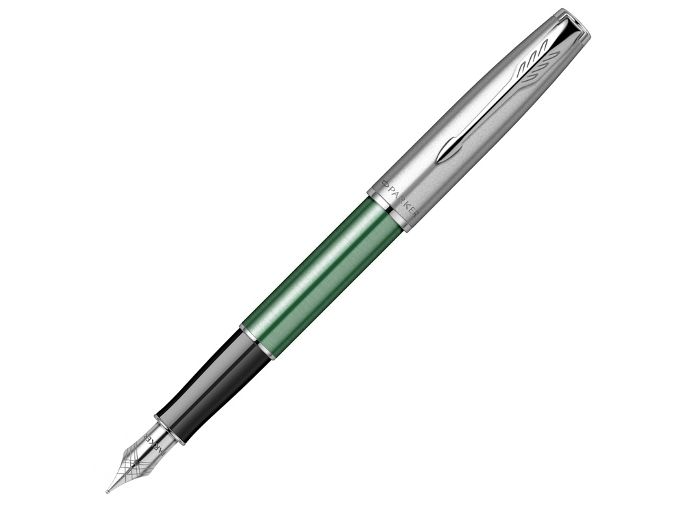 2169362&nbsp;23450&nbsp;Перьевая ручка Parker Sonnet Essentials Green SB Steel CT, перо: F, цвет чернил: black, в подарочной упаковке.&nbsp;209134