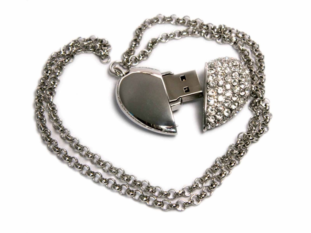 6582.32.00&nbsp;1266.71&nbsp;USB 2.0- флешка на 32 Гб Сердце с кристаллами&nbsp;123476