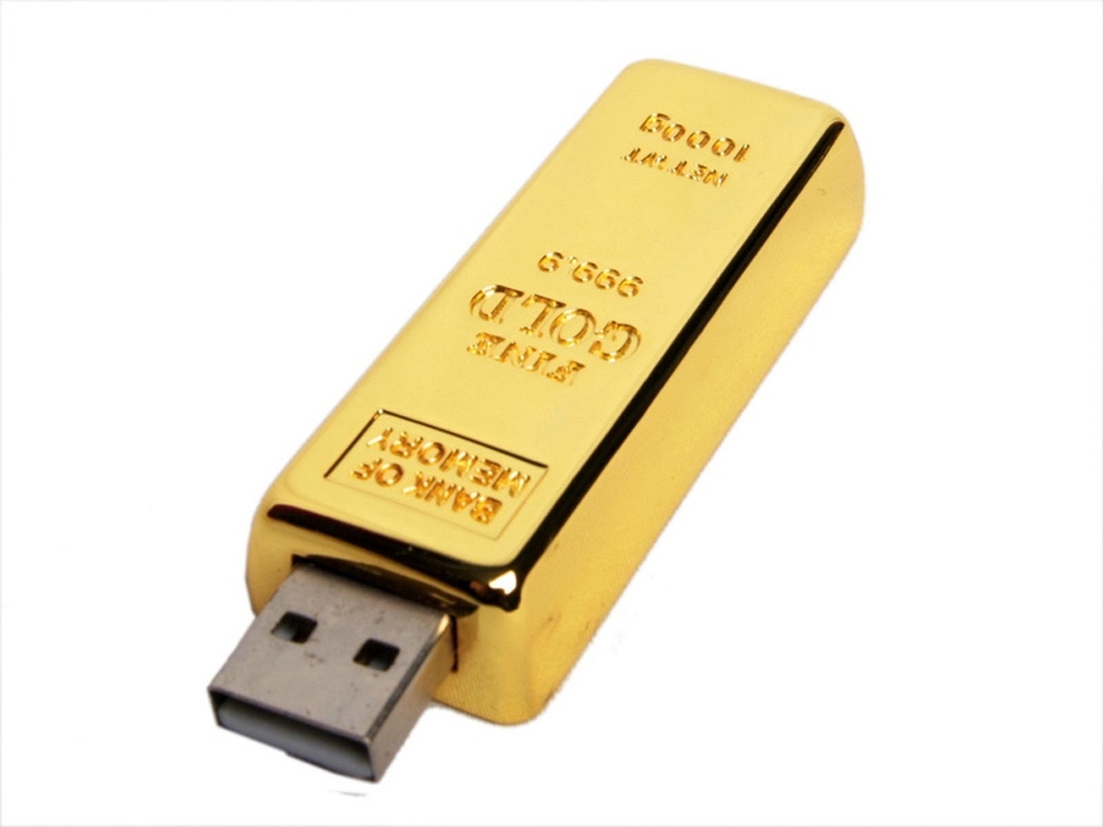 6681.32.05&nbsp;953.71&nbsp;USB 3.0- флешка на 32 Гб в виде слитка золота&nbsp;123408