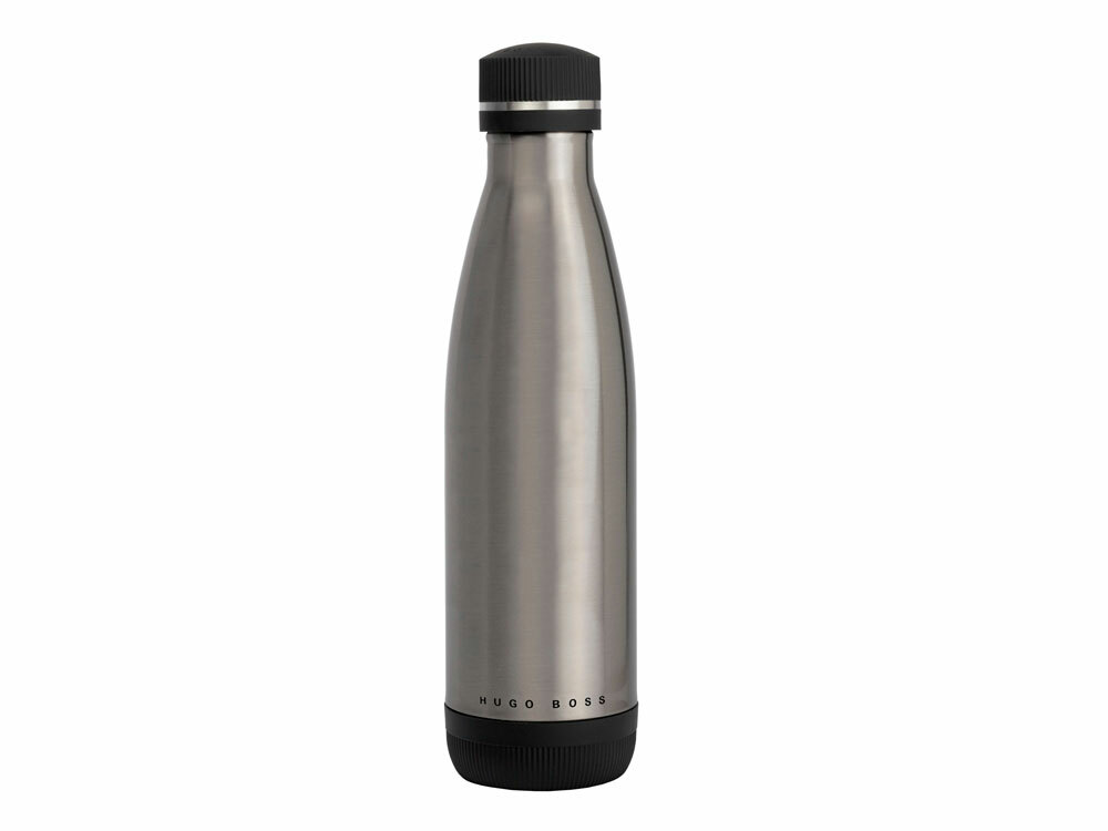 HAI107B&nbsp;9414.84&nbsp;Термобутылка с вакуумной изоляцией Matrix  Silver,  Hugo Boss&nbsp;182964