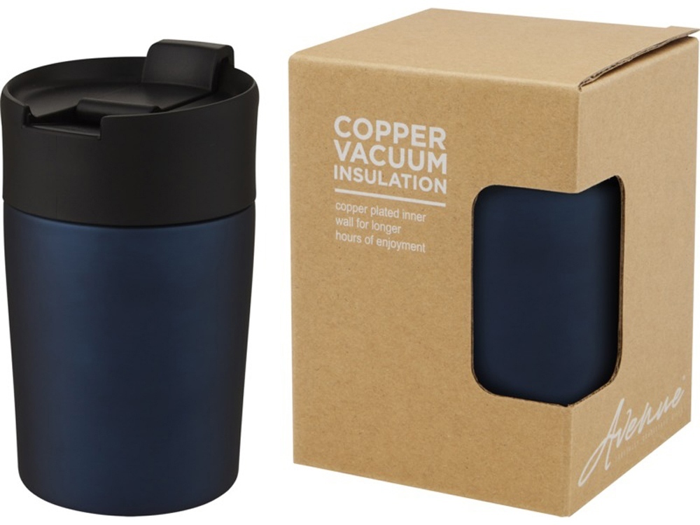 10068852&nbsp;2469&nbsp;Jetta медный термостакан объемом 180 мл с вакуумной изоляцией, cиний&nbsp;188939