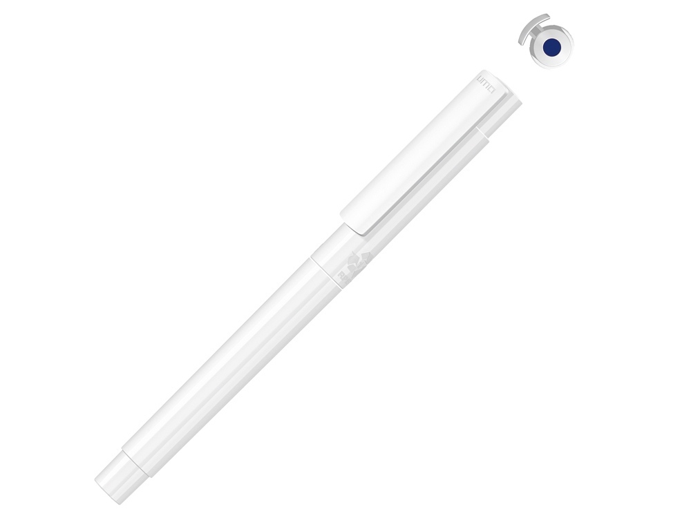 188005.02&nbsp;336&nbsp;Капиллярная ручка в корпусе из переработанного материала rPET "RECYCLED PET PEN PRO FL», белый с синими чернилами&nbsp;146346