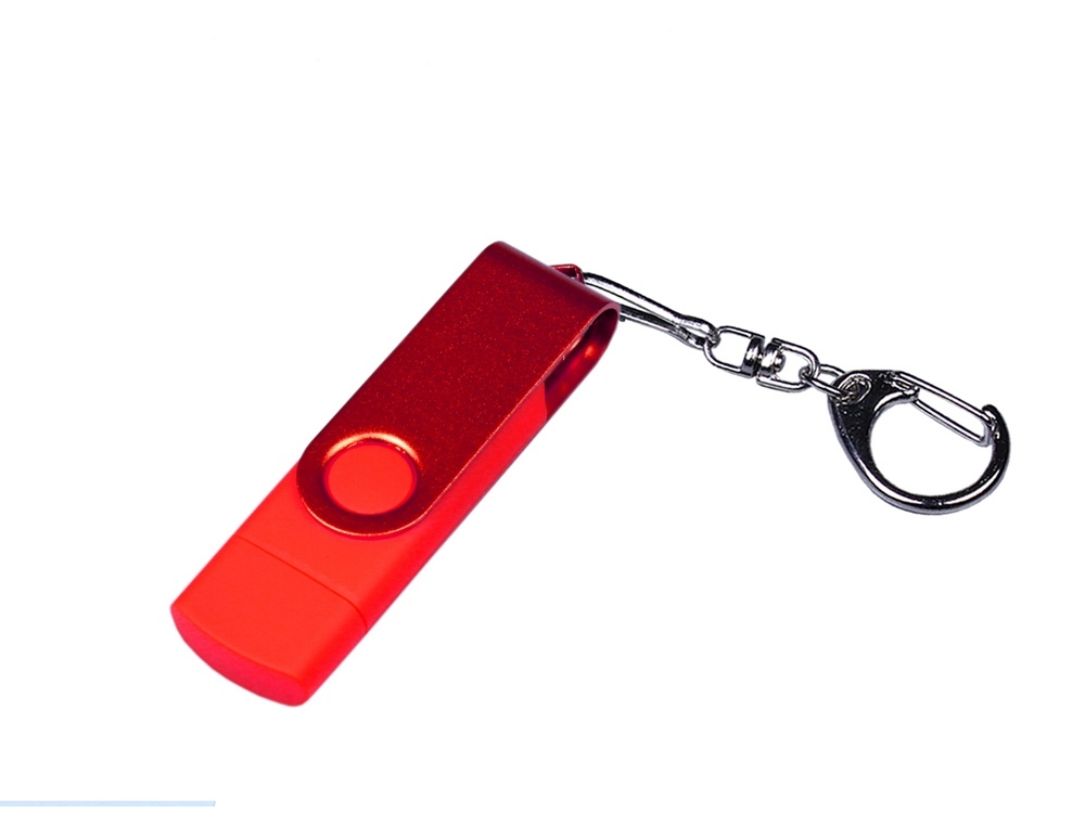 6597.64.01&nbsp;992.71&nbsp;USB 2.0/micro USB/Type-С- флешка на 64 Гб 3-в-1 с поворотным механизмом&nbsp;123351