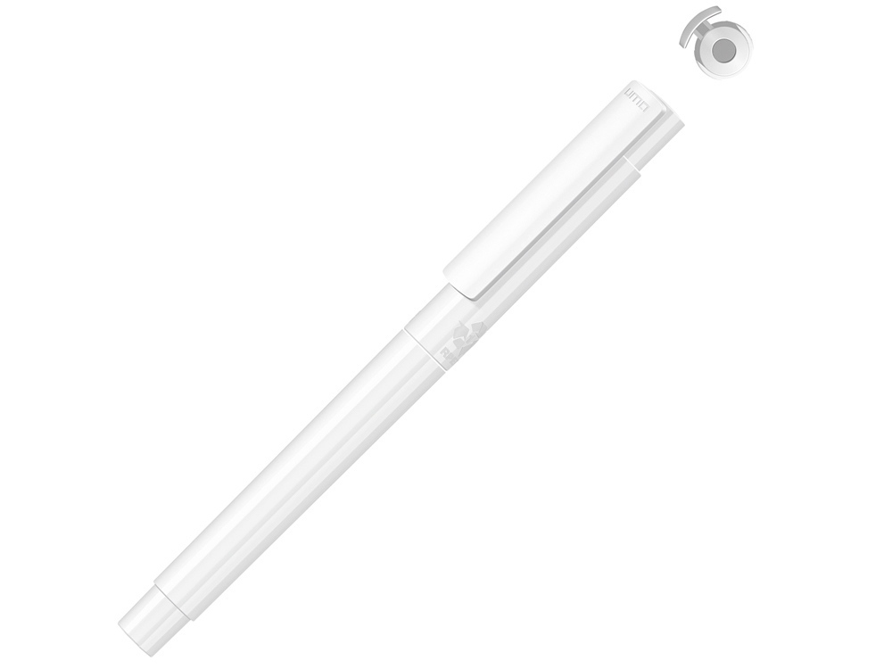 188005.17&nbsp;336&nbsp;Капиллярная ручка в корпусе из переработанного материала rPET "RECYCLED PET PEN PRO FL», белый с серыми чернилами&nbsp;146350