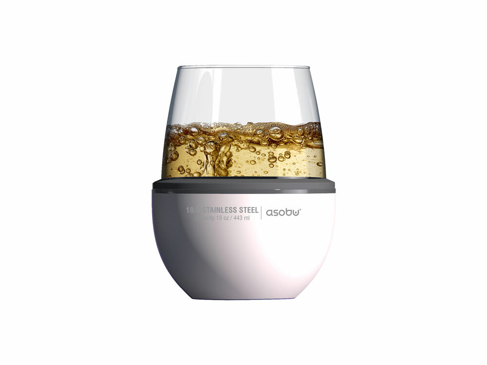 842074&nbsp;3934.3&nbsp;Тумблер для вина WINE KUZIE, белый&nbsp;178944