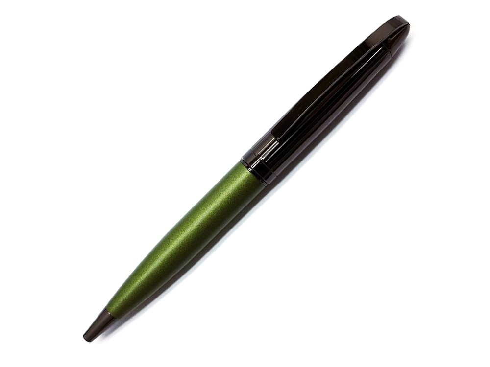 421383&nbsp;2900&nbsp;Ручка шариковая Pierre Cardin NOUVELLE, цвет - черненая сталь и зелёный. Упаковка E.&nbsp;206415