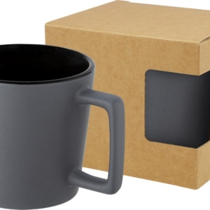 10090090&nbsp;763.23&nbsp;Cali Керамическая кружка объемом 370 мл с матовой отделкой, черный матовый&nbsp;171294